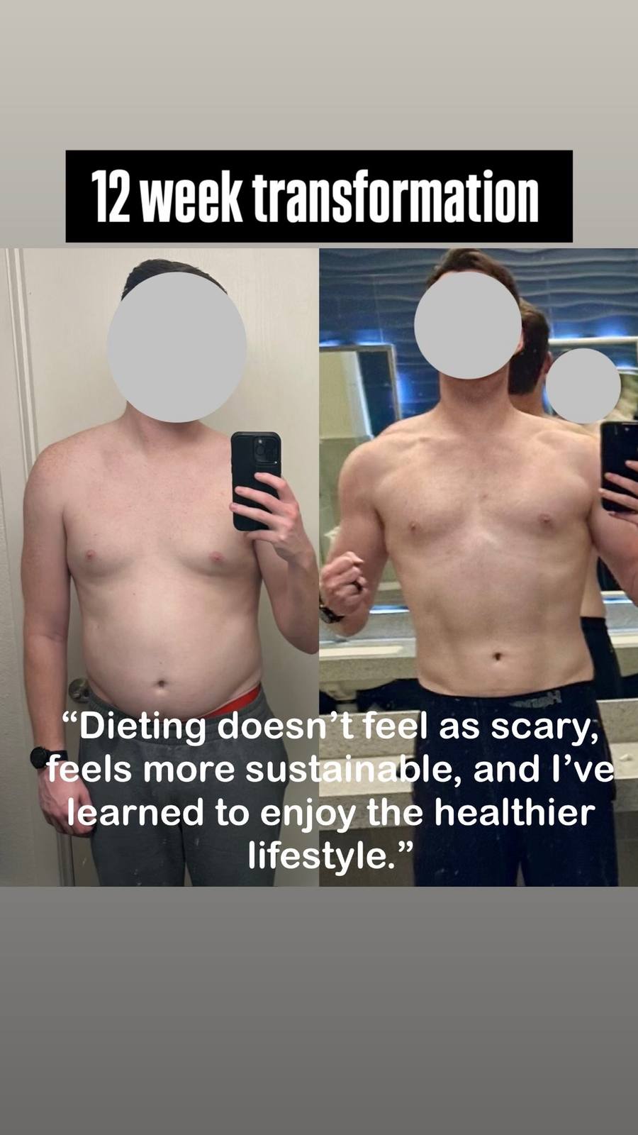 12 week transformation
