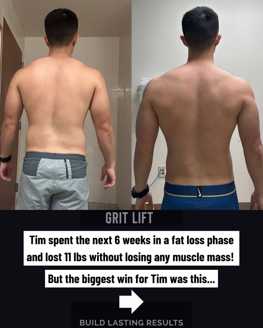 Tim — learned the Trinity of Muscle Building