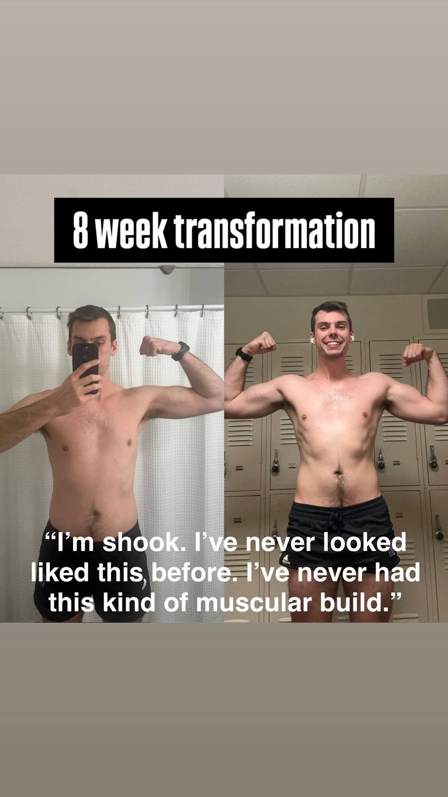 8 week transformation